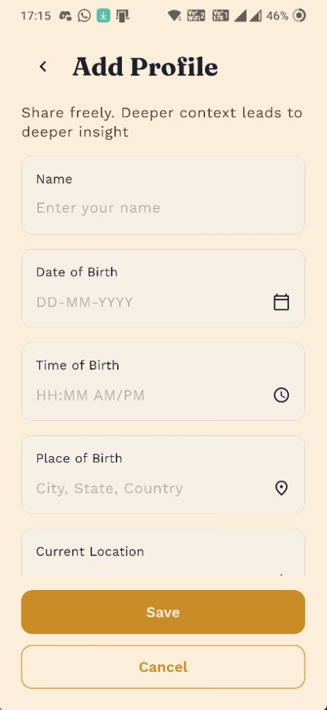 Add a profile